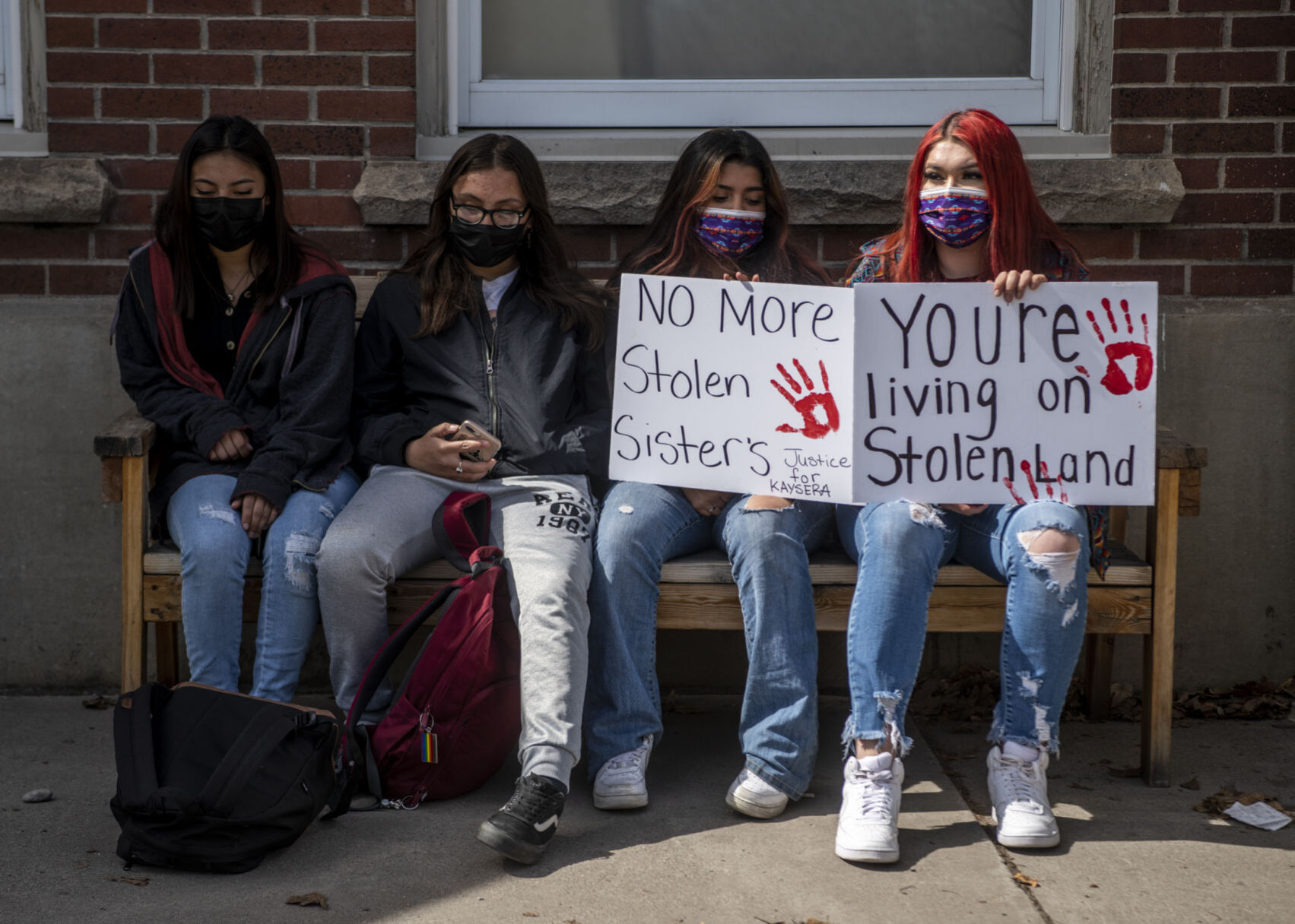 High School Walkout 04